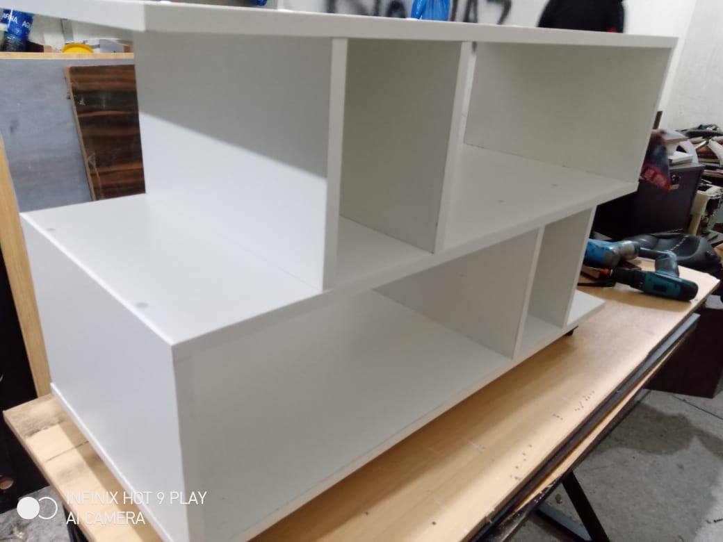 Wooden Laminated Sheet Led Tv Table Stand Unit Console D3 rack led Tv