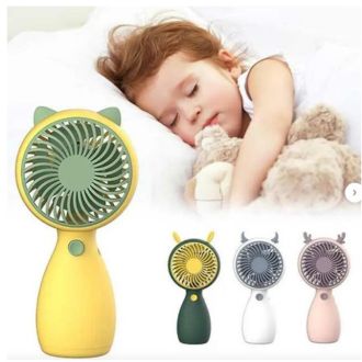 Mini Portable Air Handheld Fan USB Rechargeable Small Personal Cooling Tools for Home Office Outdoor Travel