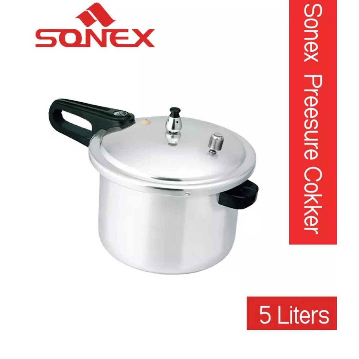 Sonex Pressure Cooker Anodized Sonex 3L 5L 7L 9L 11L Daraz.pk