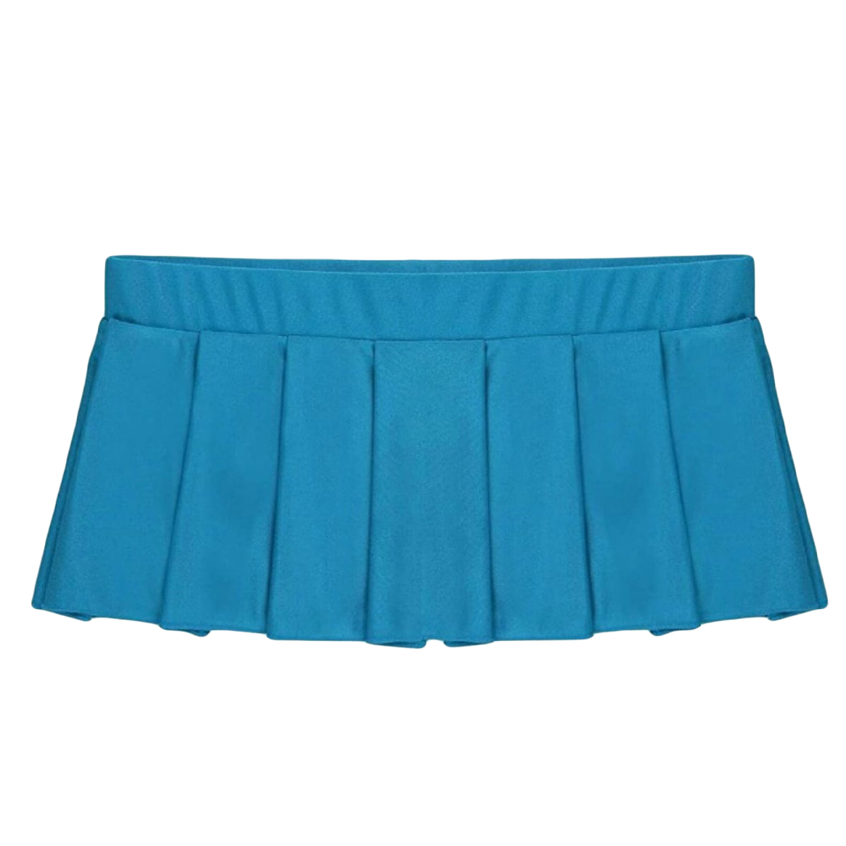 Skirts Store Knife Pleated Mini Skirt For Women - Night Dress - Skirt For Women - Sky Blue Skirt