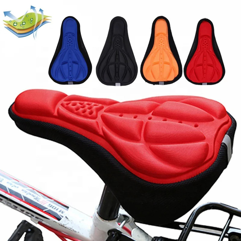 Mountain Bike Riding Thickened Silicone Seat Cover Bicycle Cushion Cover - bicycle Seat Cover - gel cover high-quality - cycle cover | FLY ON WHEELS