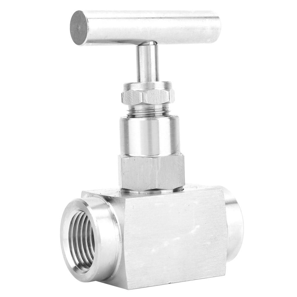 Valvola A Sfera In Acciaio Inox - Filettatura BSPP Femmina Per Acqua, Gas, Olio | Regolazione Flusso - Foto 6