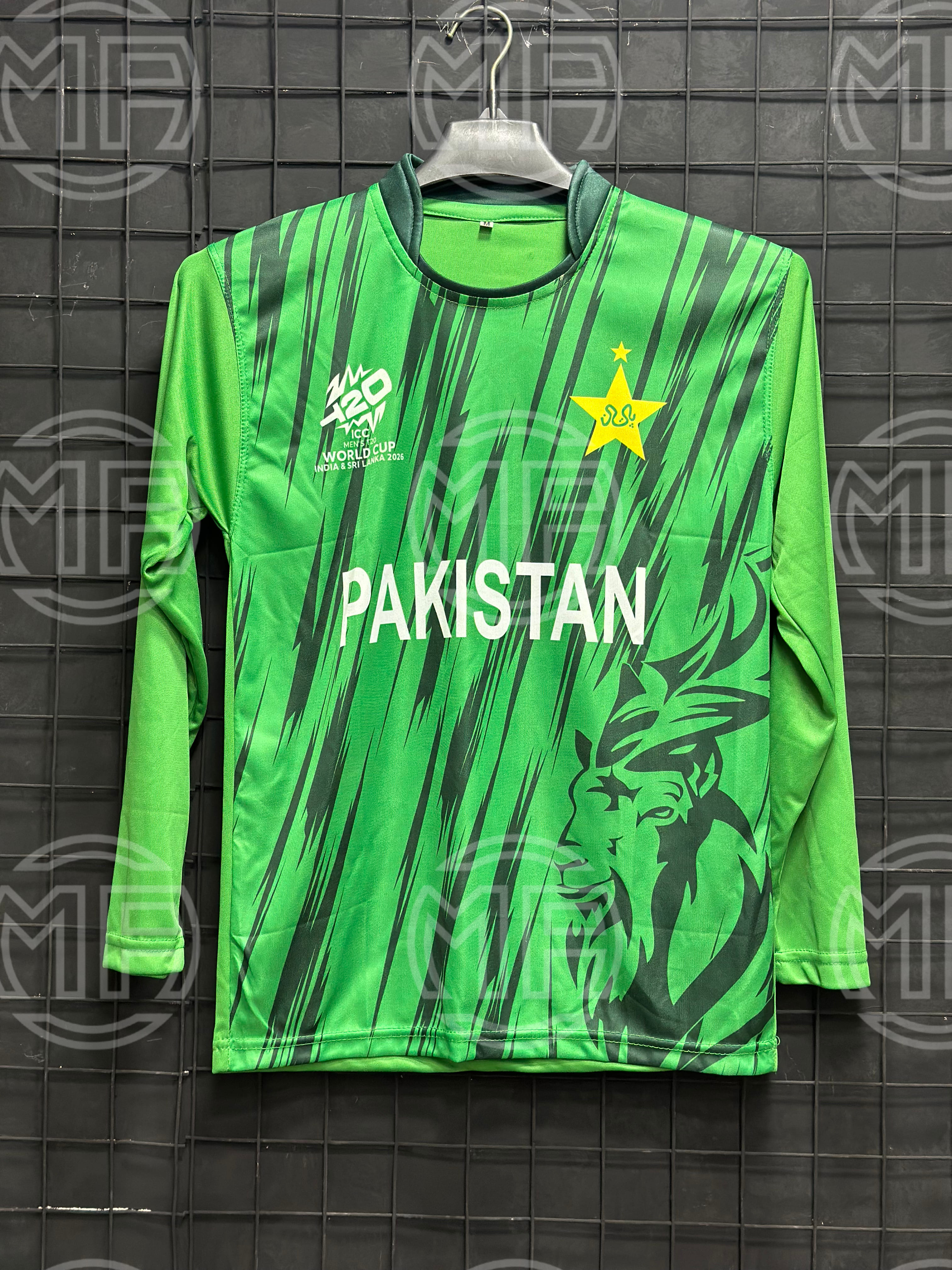Pakistan Cricket Team T20 World Cup 2026 Official Jersey – Men’s Premium Green Match Shirt – ICC WC T20 2026 Fan Edition