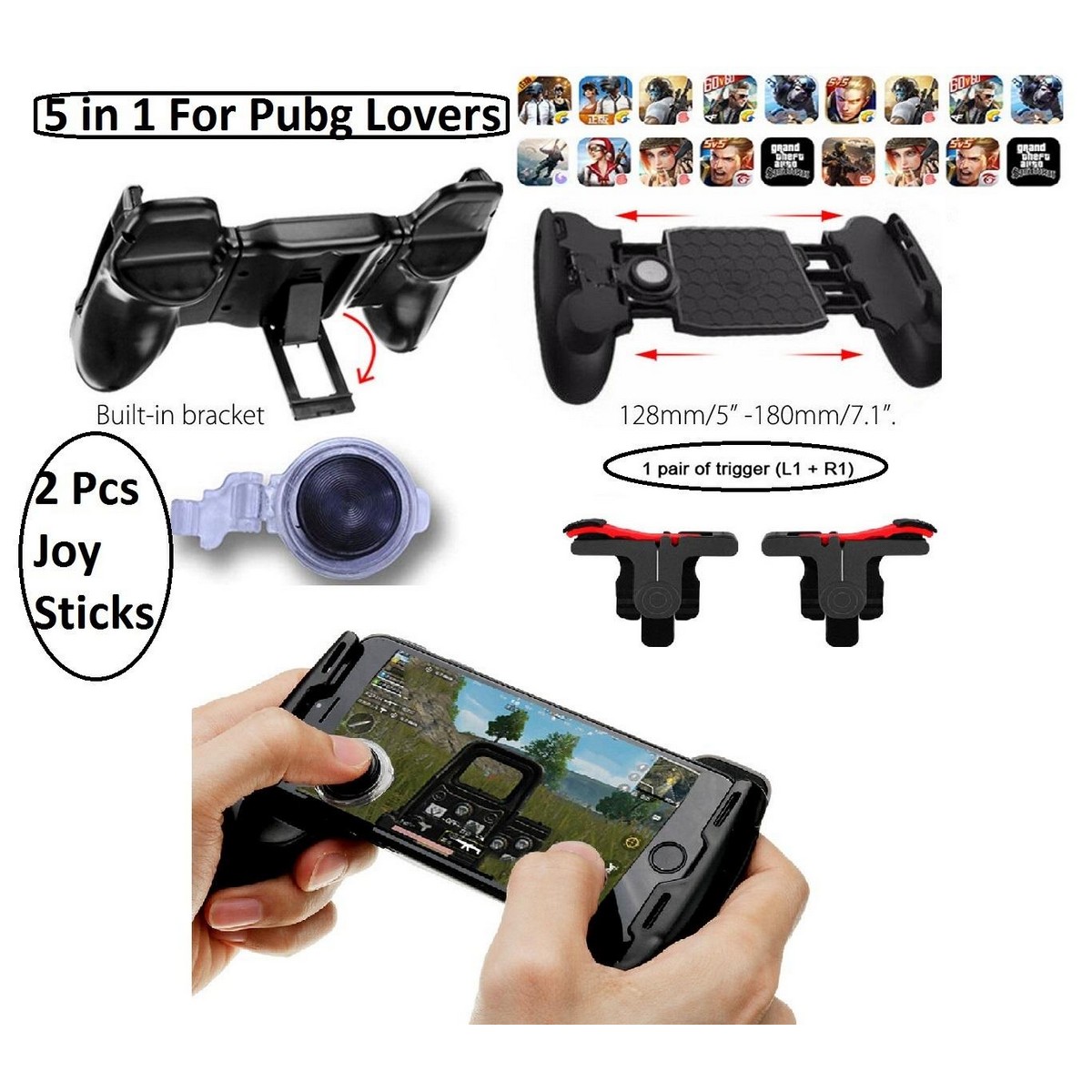 Spazieren gehen Spannen Erleuchten gamepad kit schön Kaliber Sackgasse