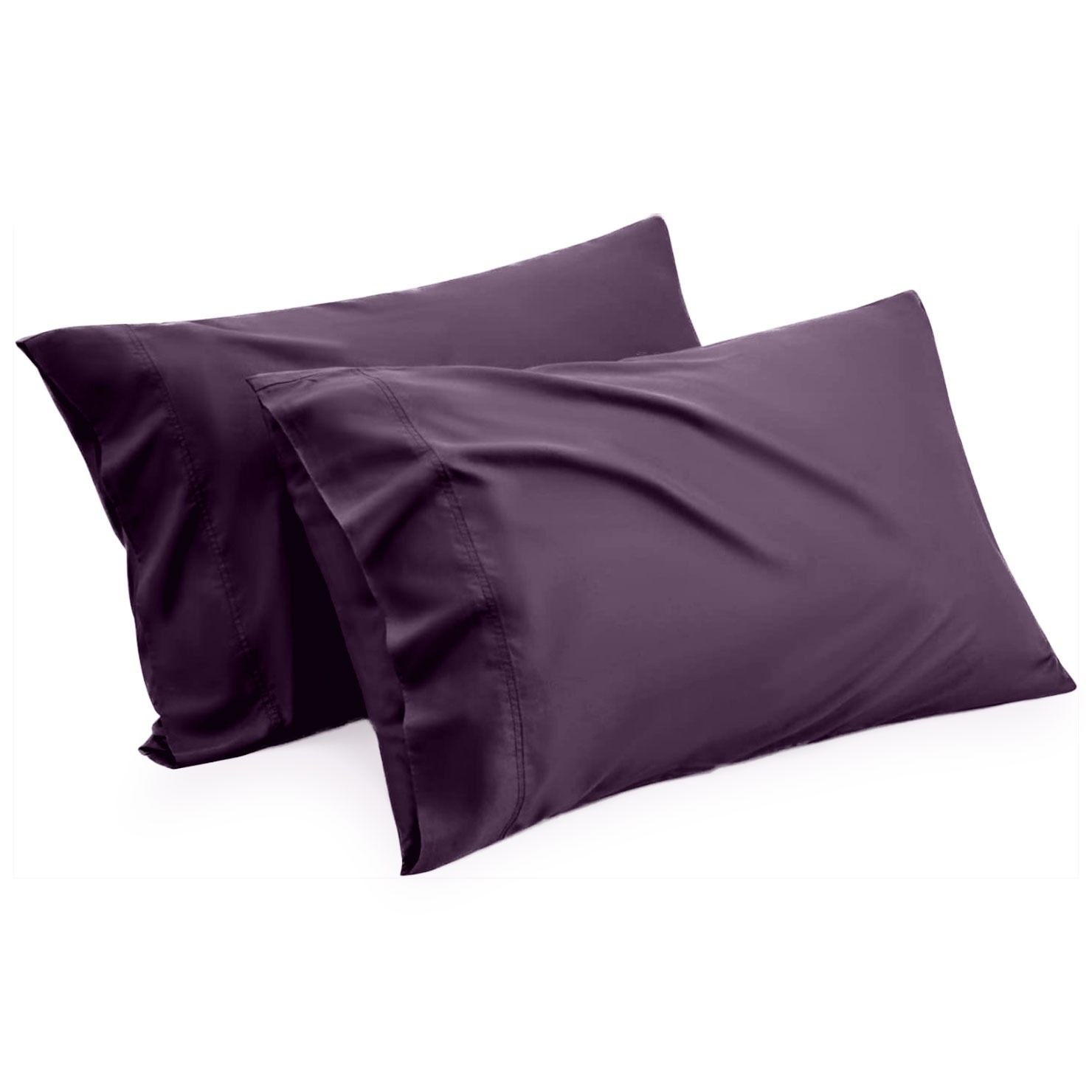 Fast Forward Pillow Cases Pack of 2 Queen Size Pillowcases - Soft Brushed Microfiber with Envelope Closure, Shrinkage & Fade Resistant