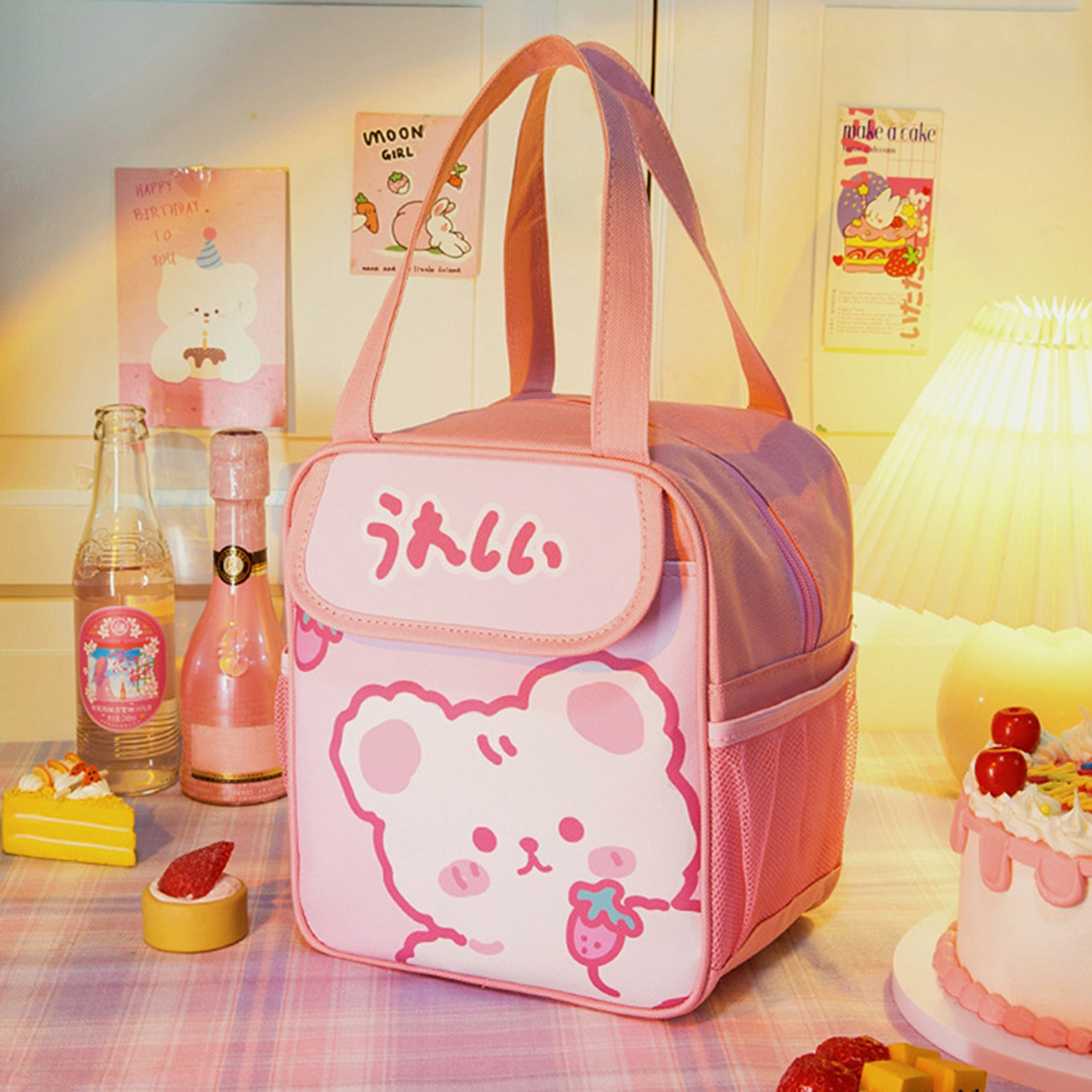 Lunch Container Leak-Proof Beach Picnic Thermal Lunch Box Bag