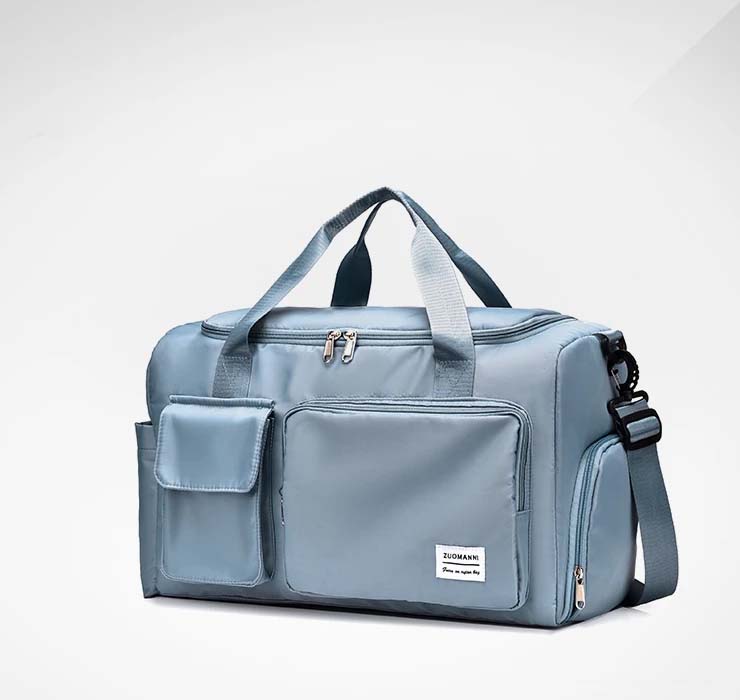 Travel Bag Man & Female Large-Capacity Hand Luggage Dry-Wet Separation Sports Fitness Bag Short-Distance Travel Package Waterproof