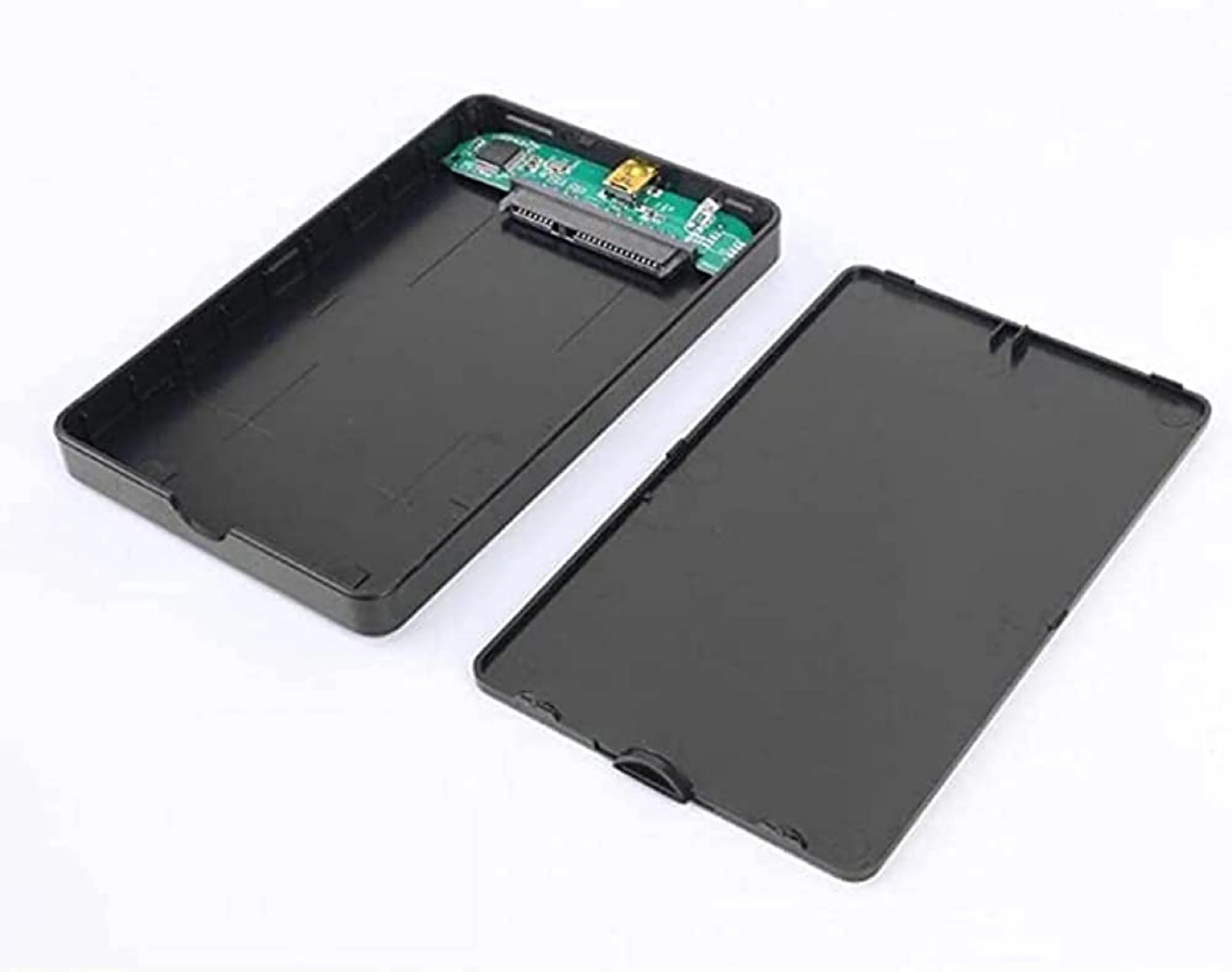 USB 2.0 Hard Disk Case 2.5 Inch HDD Plastic Body case Multi Color Laptop Hard to Portable USB HDD\SSD External Cover