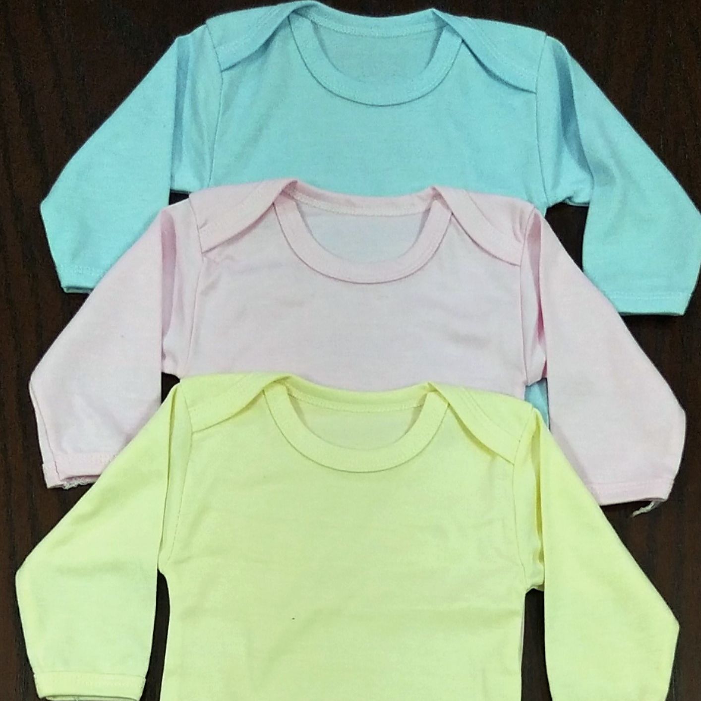 Baby Bodysuits Romper Full Sleeve 3Pcs