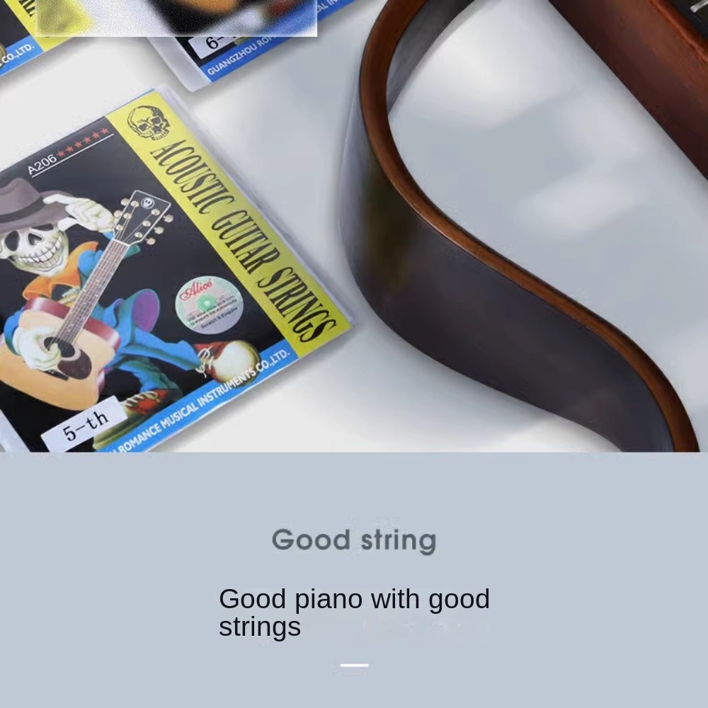 Stringed Instrument A206 Series Alice Guitar Strings 0.28mm Steel ...
