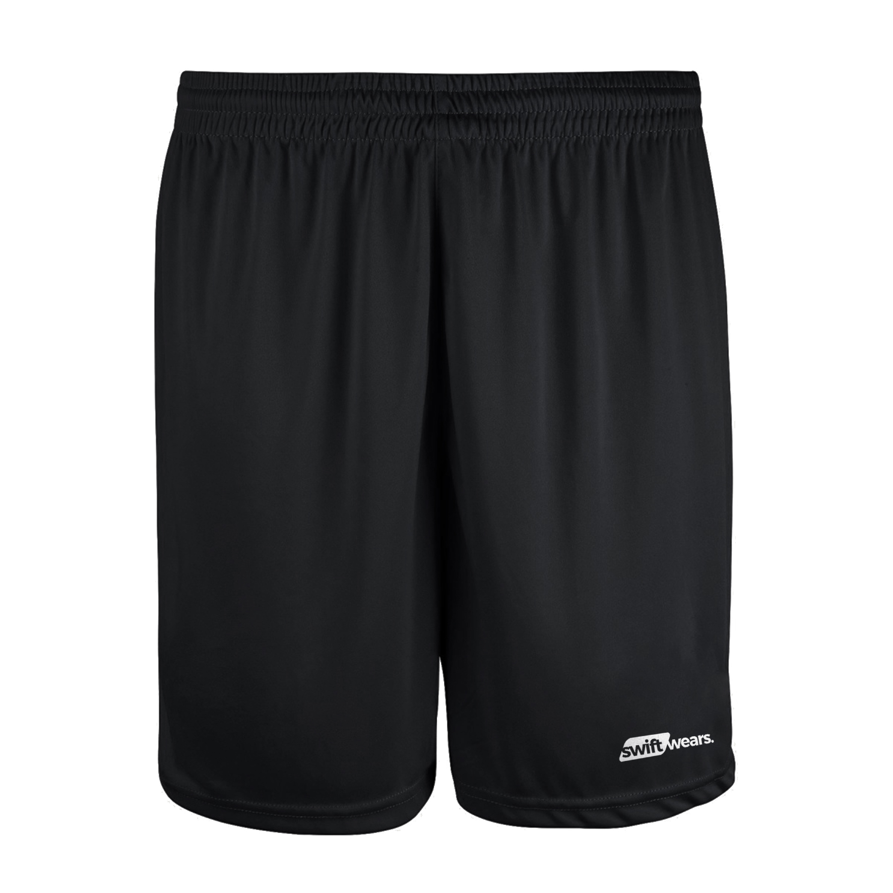 Swift Wears Men Performance Running Sports Shorts Gym Fitness Football Black