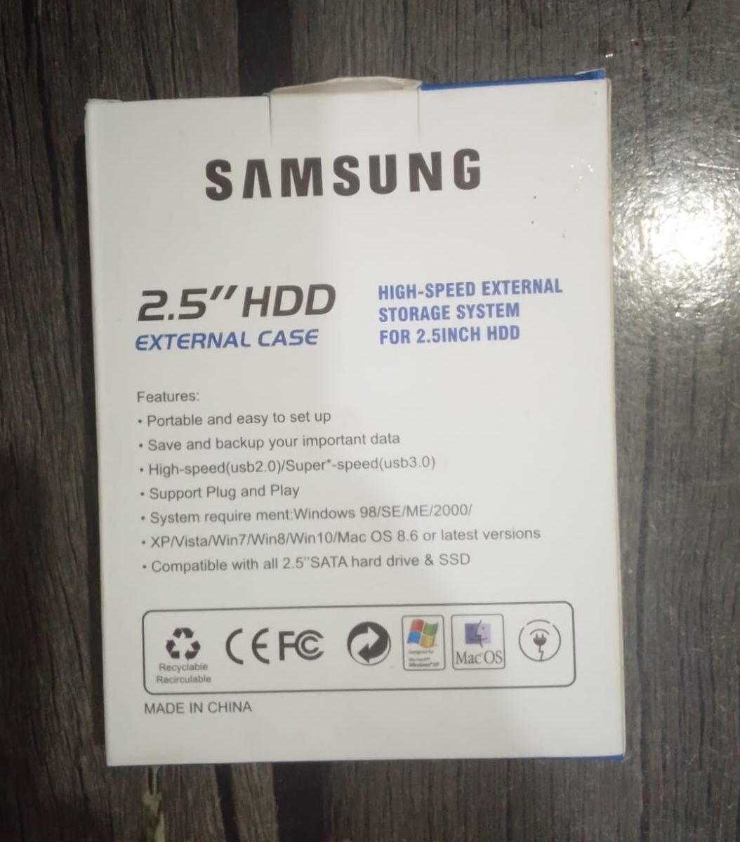HDD Case 2.5" SATA to USB 3.0 Adapter Hard Drive Enclosure For SSD Disk Case HDD Box USB 2.0 HD External HDD Enclosure