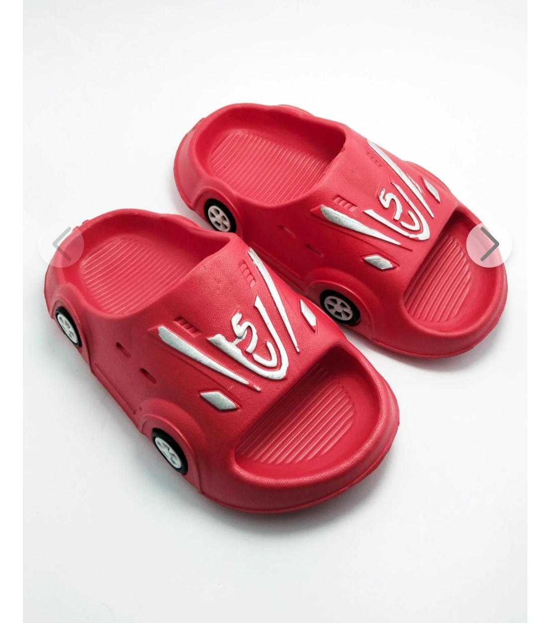Kids car tyre design slippers  Soft multi colour slippers chappal for kids children  Any random colour chappal for boys girls