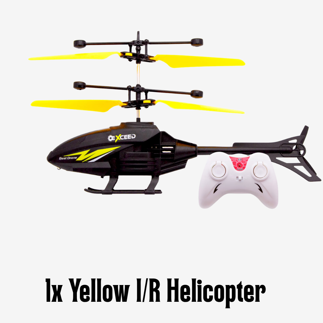 Yellow RC Helicopter