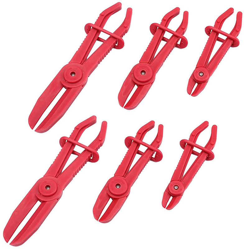 Pieces Fuel Hose Clamp Set, Red Hose Clamps, Hose Clamp Tool, Hose Clamp Pliers, For Brake Hoses Fuel Hoses 155 185 250 Mm 88562265