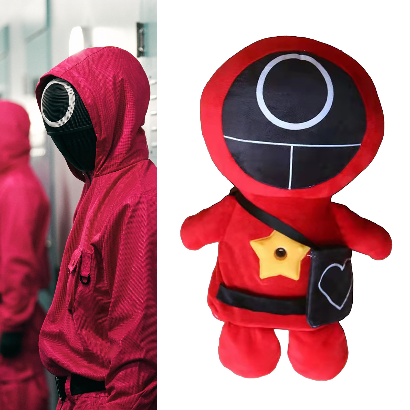 Projector Night Light Colorful Korean Tv Series Squid Game Cuddly Plush Doll Projection Led Lamp 24 Projector Night Light Colorful Korean Tv Series Squid Game Cuddly Plush Doll Projection Led Lamp