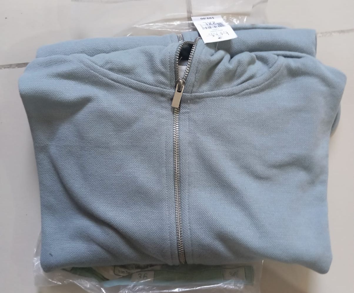 HashBack Plain Zipper Hoodie for Men & women