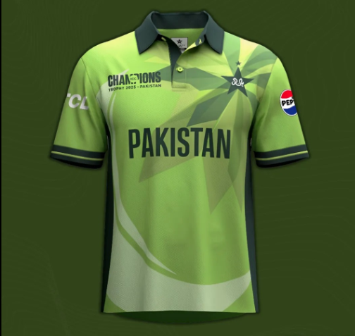 Pakistan Team Official Shirt For champion trophy  2025 | pakistan cricket team shirt | pakistan cricket shirt | pak team shirt | new cw25 jersey | team green jersey | matrix jersey | pakistan matrix jersey