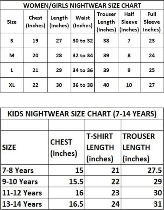 Multi-Design Cotton Jersey Nighty Set for Women S–XL & Girls 7–14 Yrs | Barbie, Blessed & Plain Prints | Summer Nightwear Pajama Set