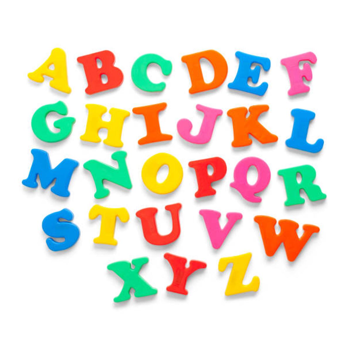 Magnetic Alphabets ABC Fridge Magnets Colorful Learning toy and Home décor