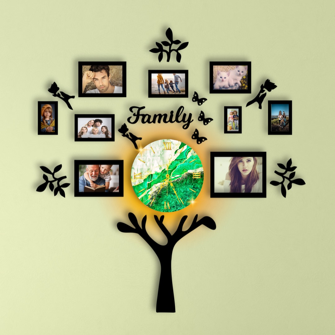 BB Bargain Bazzar New Colour Family Tree Wall Design I Back Light