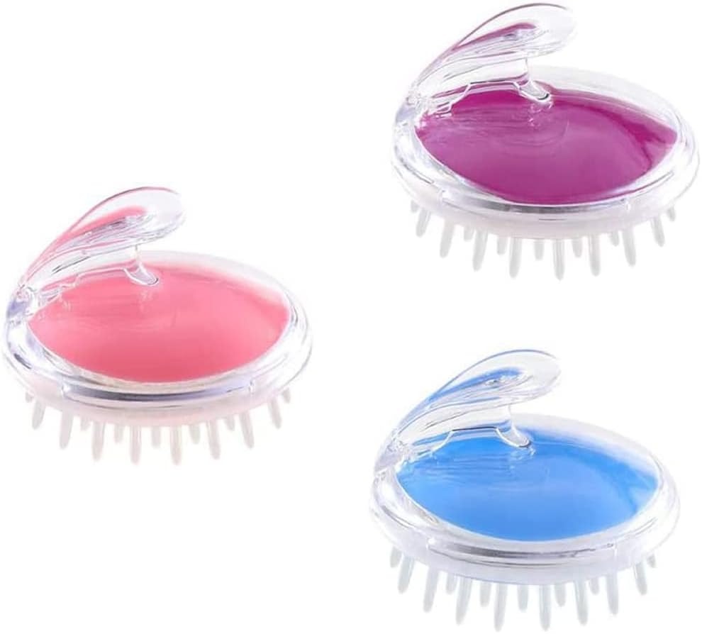 Hair Wash Brush Hair Scalp Massage Brush Head Anti Dandruff Haircare Massager Someday Silicone Comb Brush Scalp Massager Bath And Shampoo
