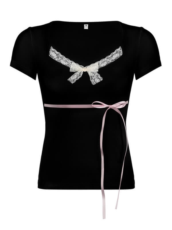 New Sale CANDICE RIBBON BOW TOP