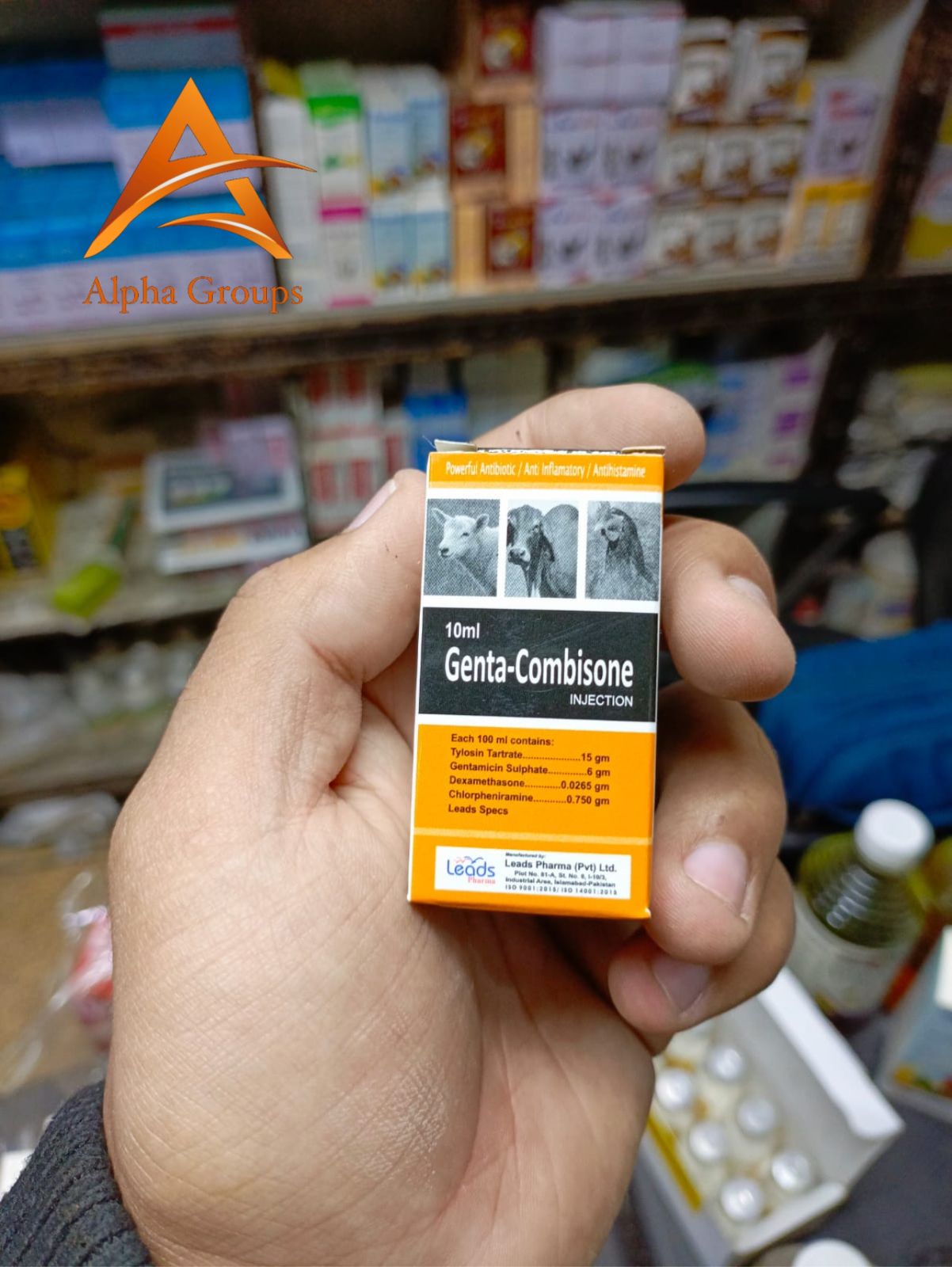 Genta Combisone Injection Uses