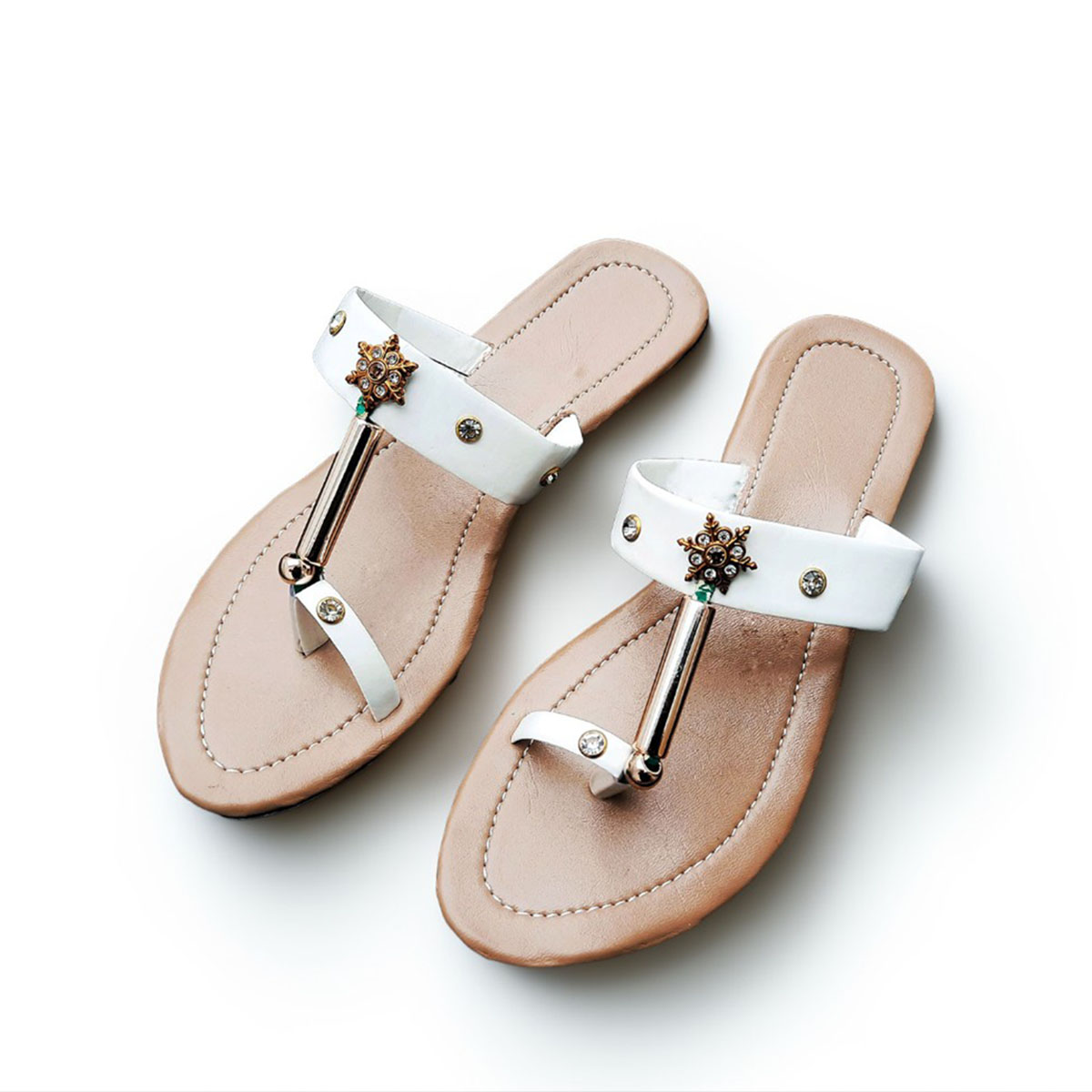 Foot Forward Handmade Flat Sandals for Women Comfortable Stylish Daily Wear Budget Friendly Summer Footwear