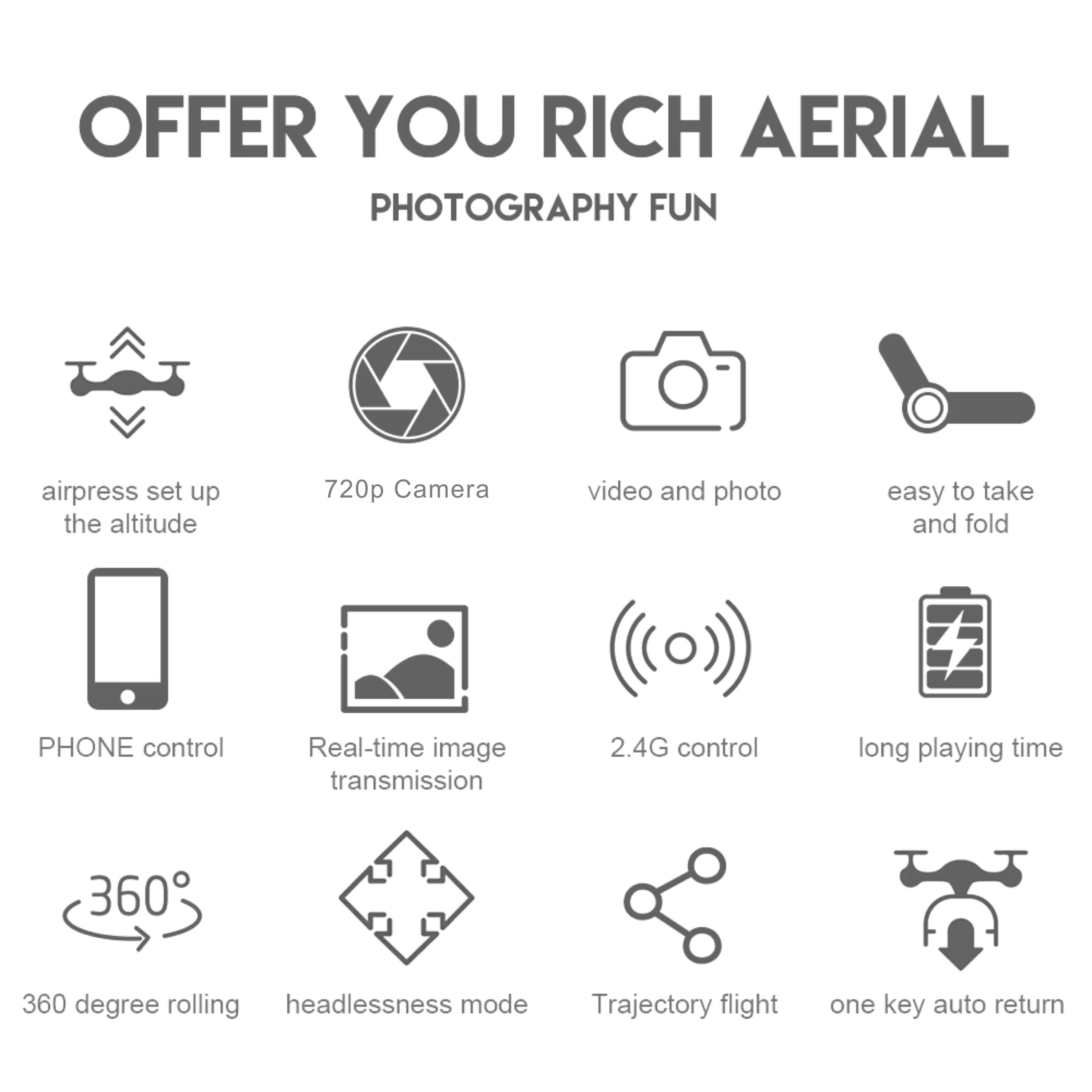 E88 Pro New WIFI Drone | Wide Angle Optical Flow | Obstacle Avoidance Quadcopter Gifts Foldable Drone with WIFI Transmission FPV Drone | Mid range Drone Camera in Low Price