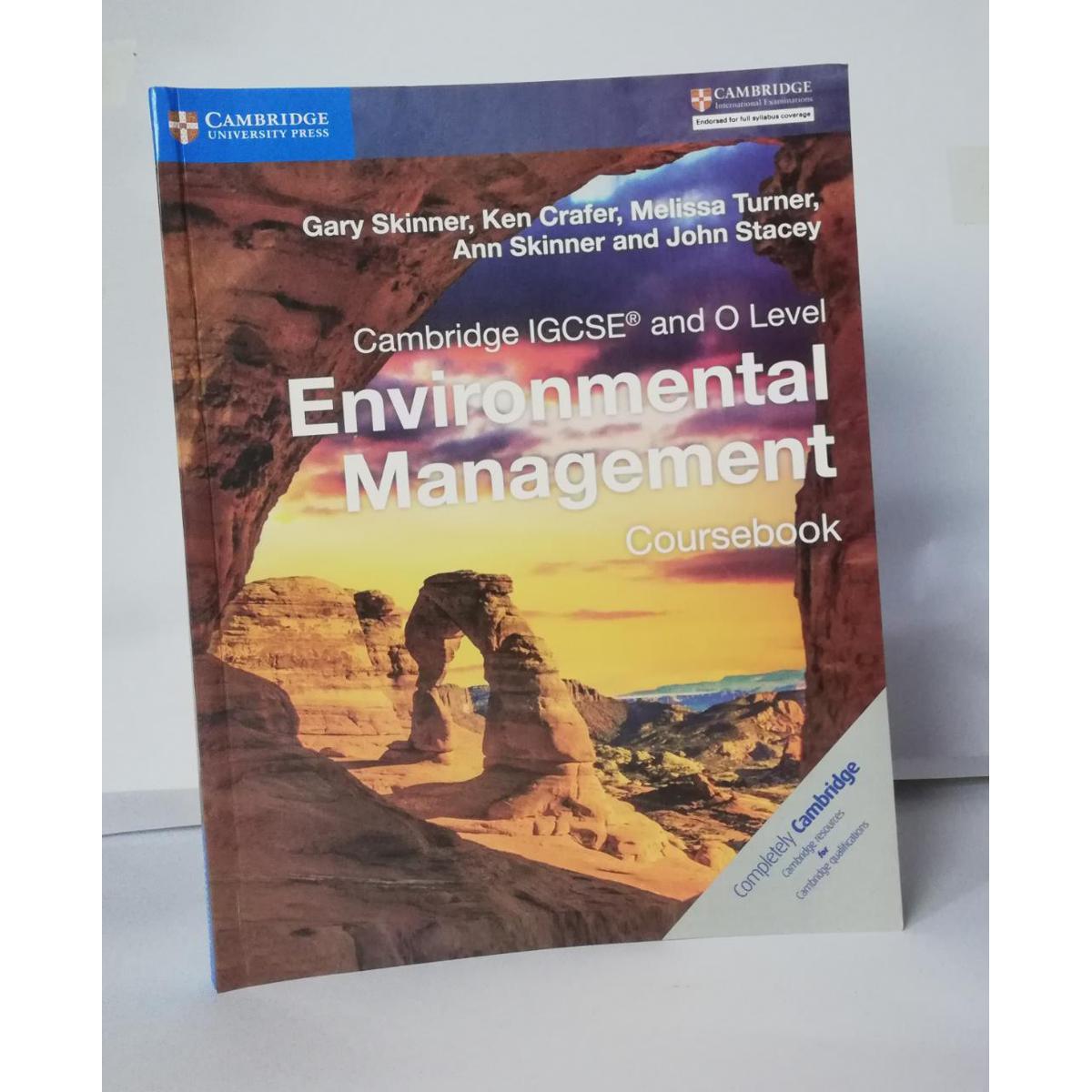 Cambridge IGCSE® And O Level Environmental Management Coursebook ...