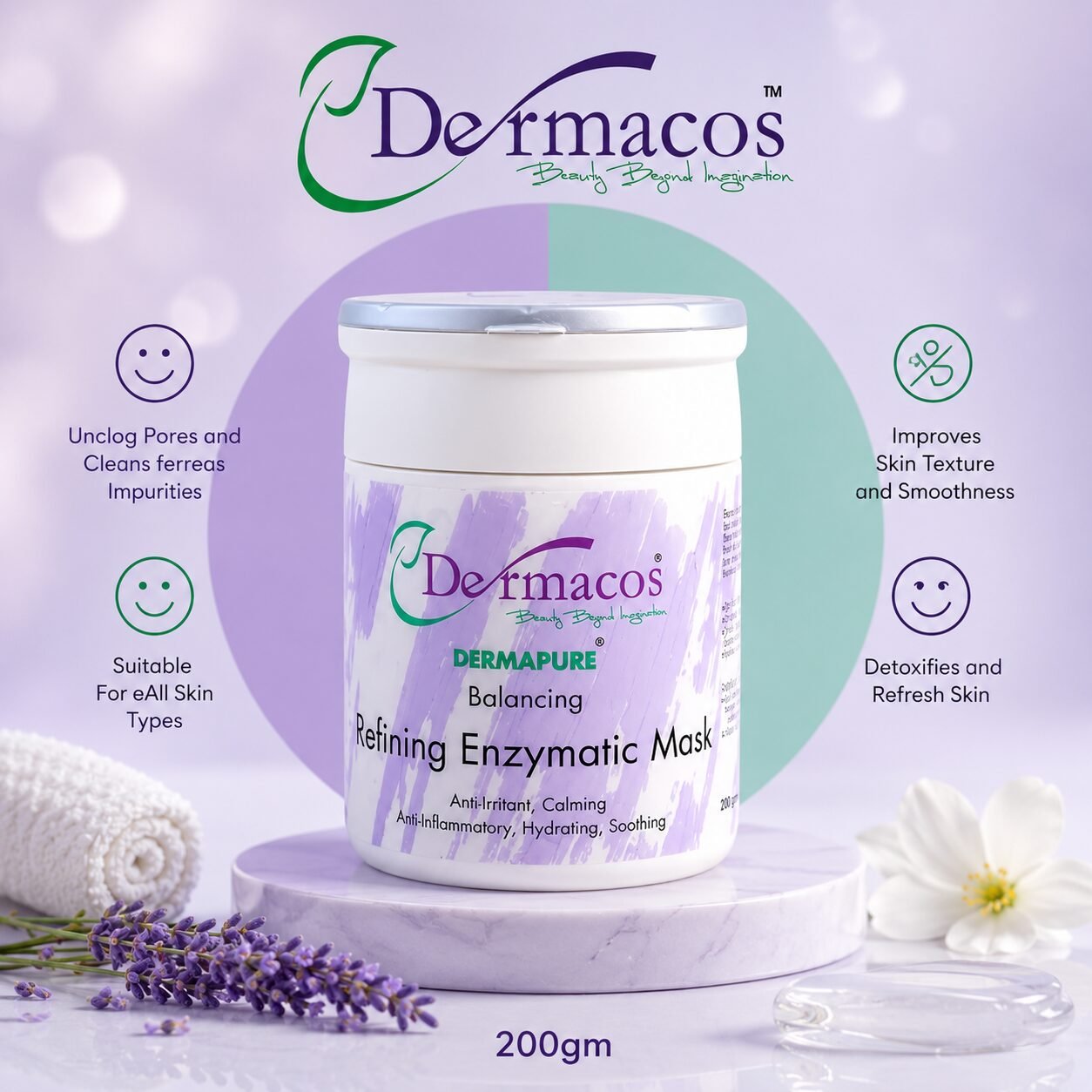 Refining Enzymatic Mask (200gm) | Face Mask Care