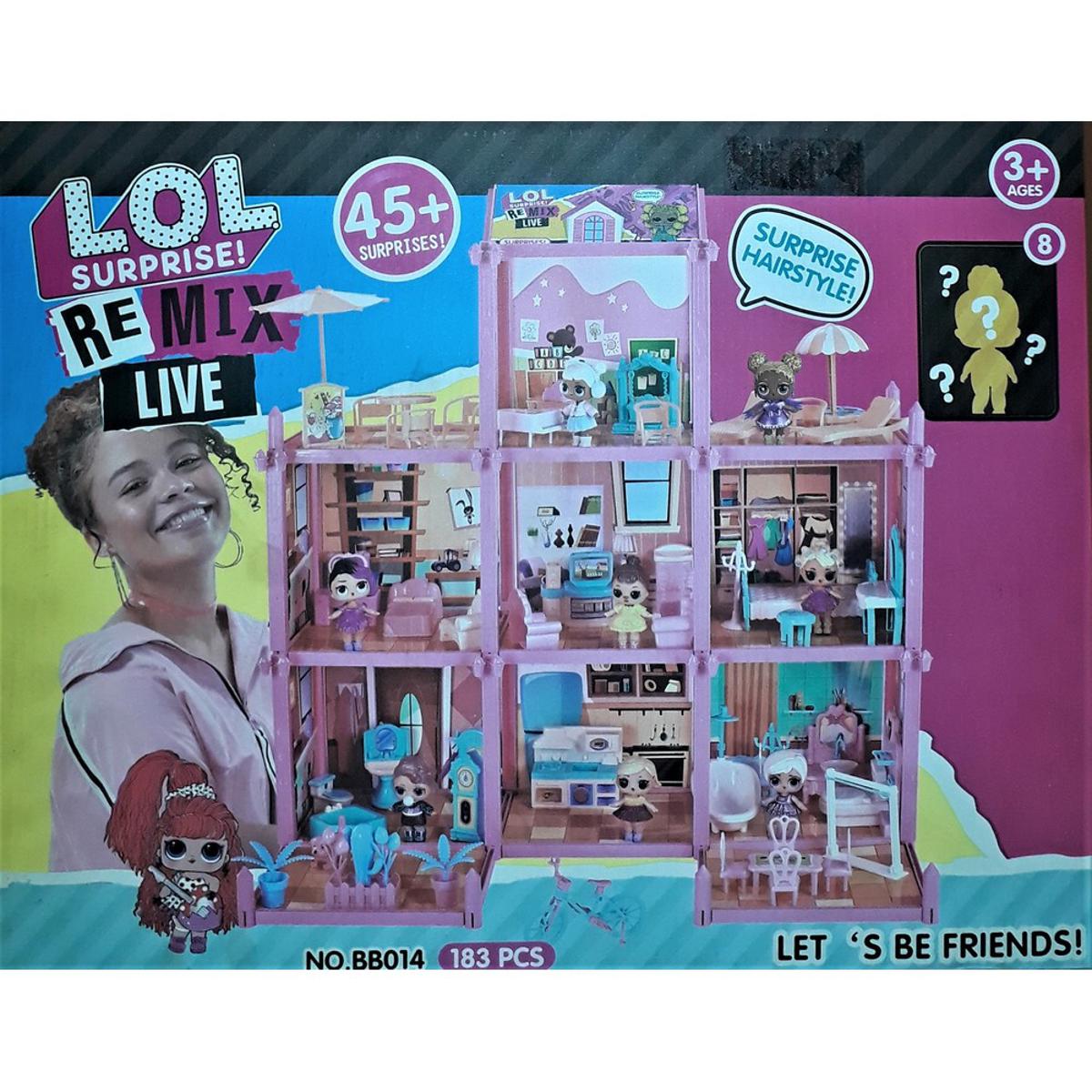 How much is the lol sales doll house