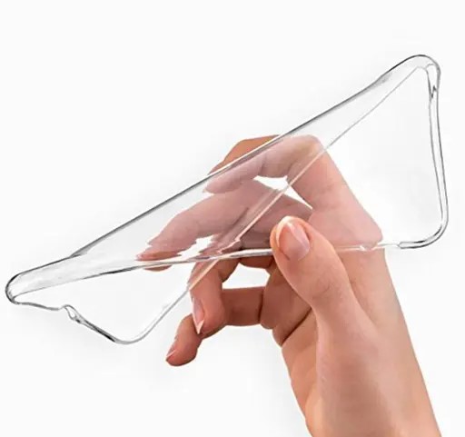 Sparx Neo 7 Ultra Anti Shock Four Corner Bumper Open Camera Protection 1.3mm Air Bag Soft Transparent Jelly-Clear Black