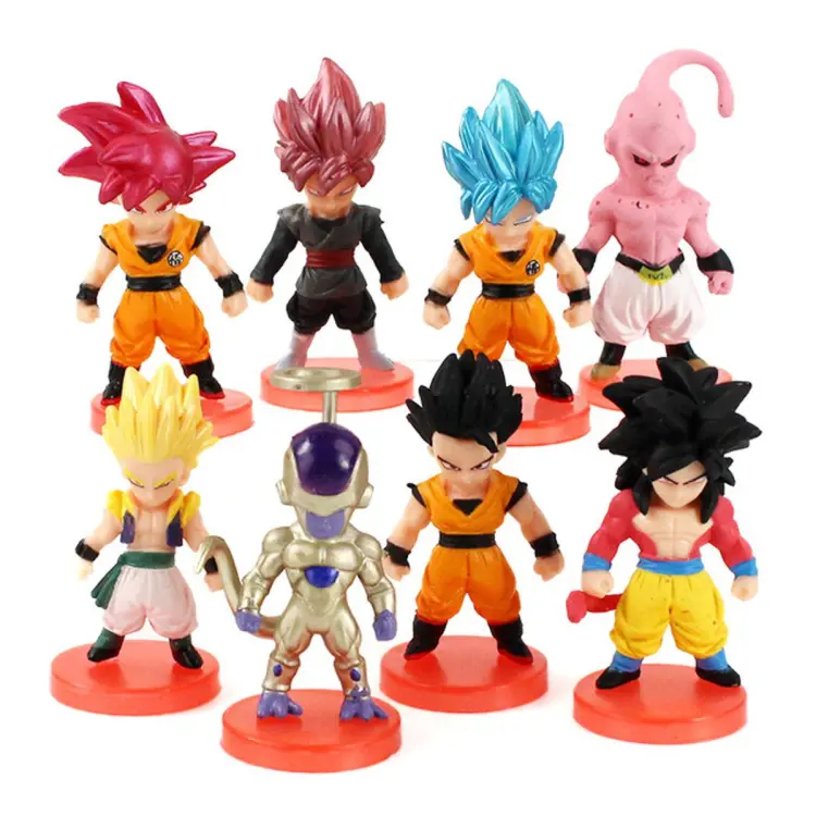 Dragon Ball Z Action Figure Brinquedos, Vegeta, Broli, Goku, Freeza,  Gogeta, Zamasu, Estatueta de Anime, Modelo Móvel, Presente de Aniversário -  AliExpress
