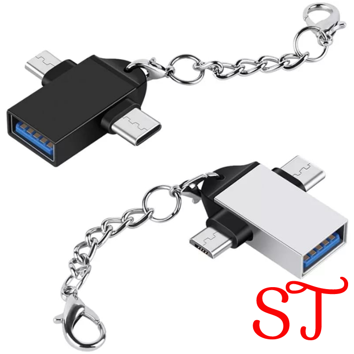 OTG 3.0 Adapter (2 in 1) USB 3.0, Micro USB, USB C