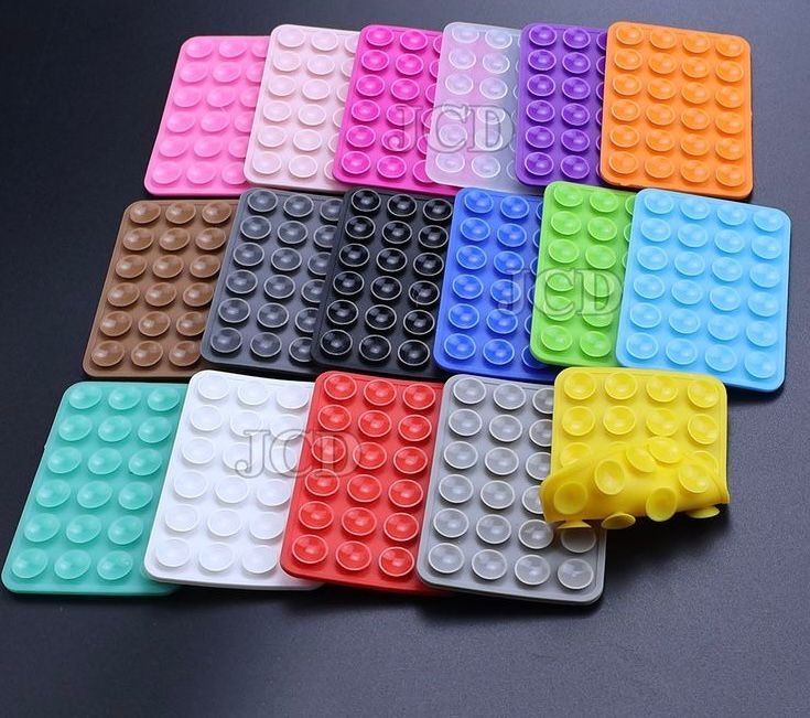 Silicone Suction Pad Phone Holder Self-Adhesive Rubber Mat 8x5.5cm | Double Sided Suction Pad price in Pakistan