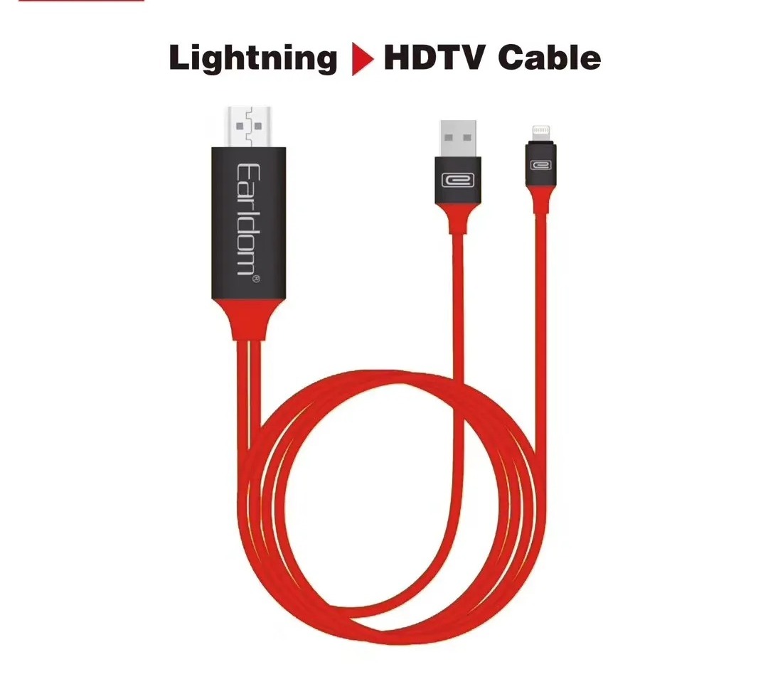HDTV 3 in 1 Hdmi to lightning Cable ( MHL Cable)