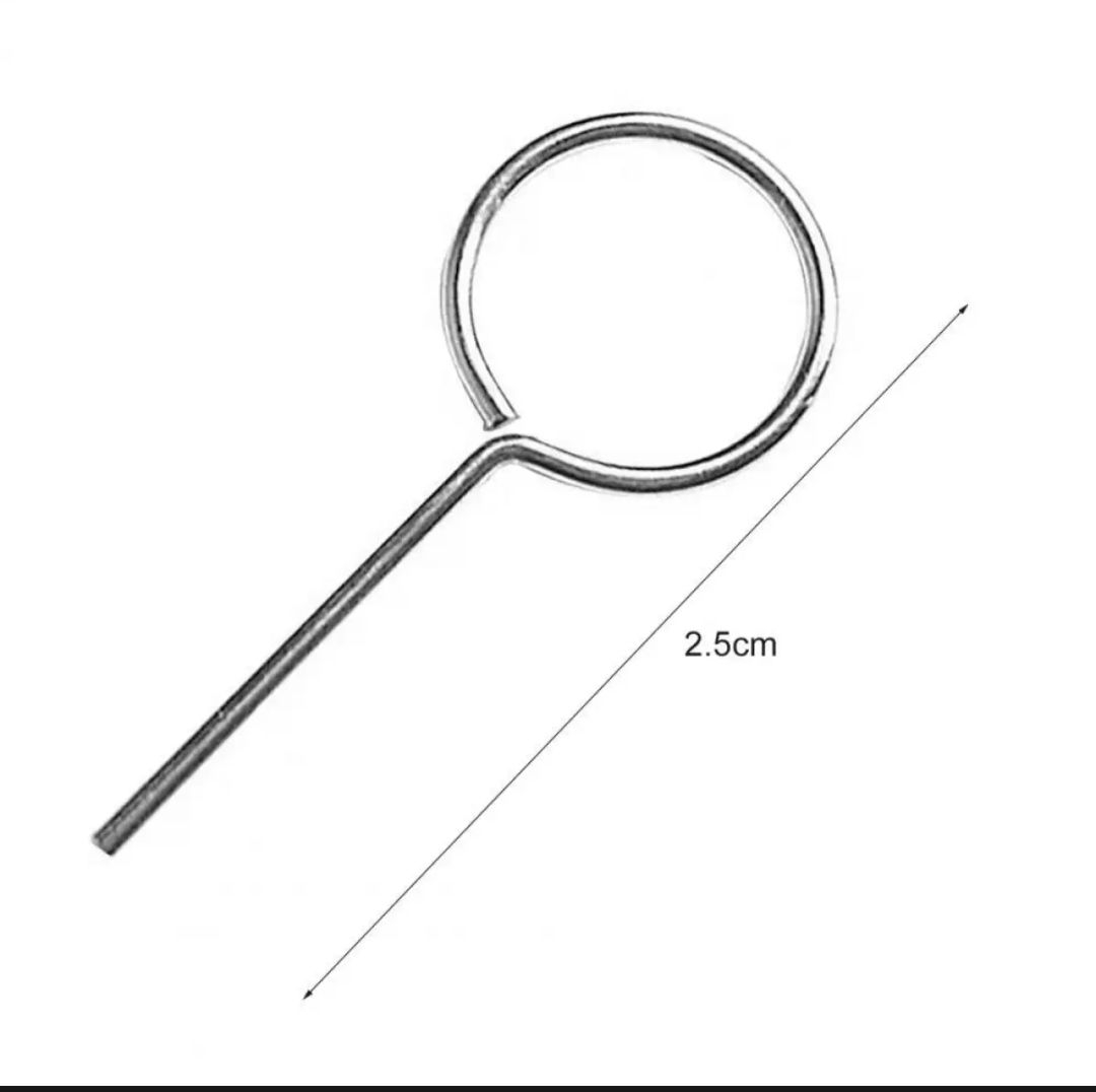 Sim Ejector Pin / Sim Eject Pin for Mobiles / Sim Remover Tool / Reset Pin (PACK OF 5)