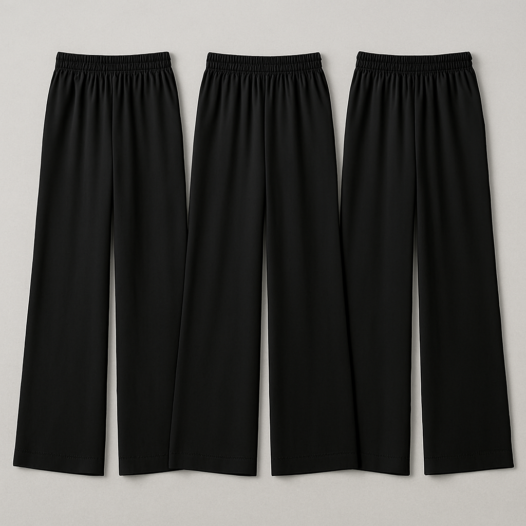 Pack of 3 Black