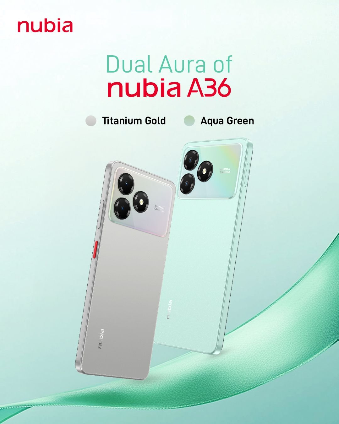 ZTE Nubia A36 - 6.75'' 90hHz Display 4GB RAM 64GB ROM 5000mAh