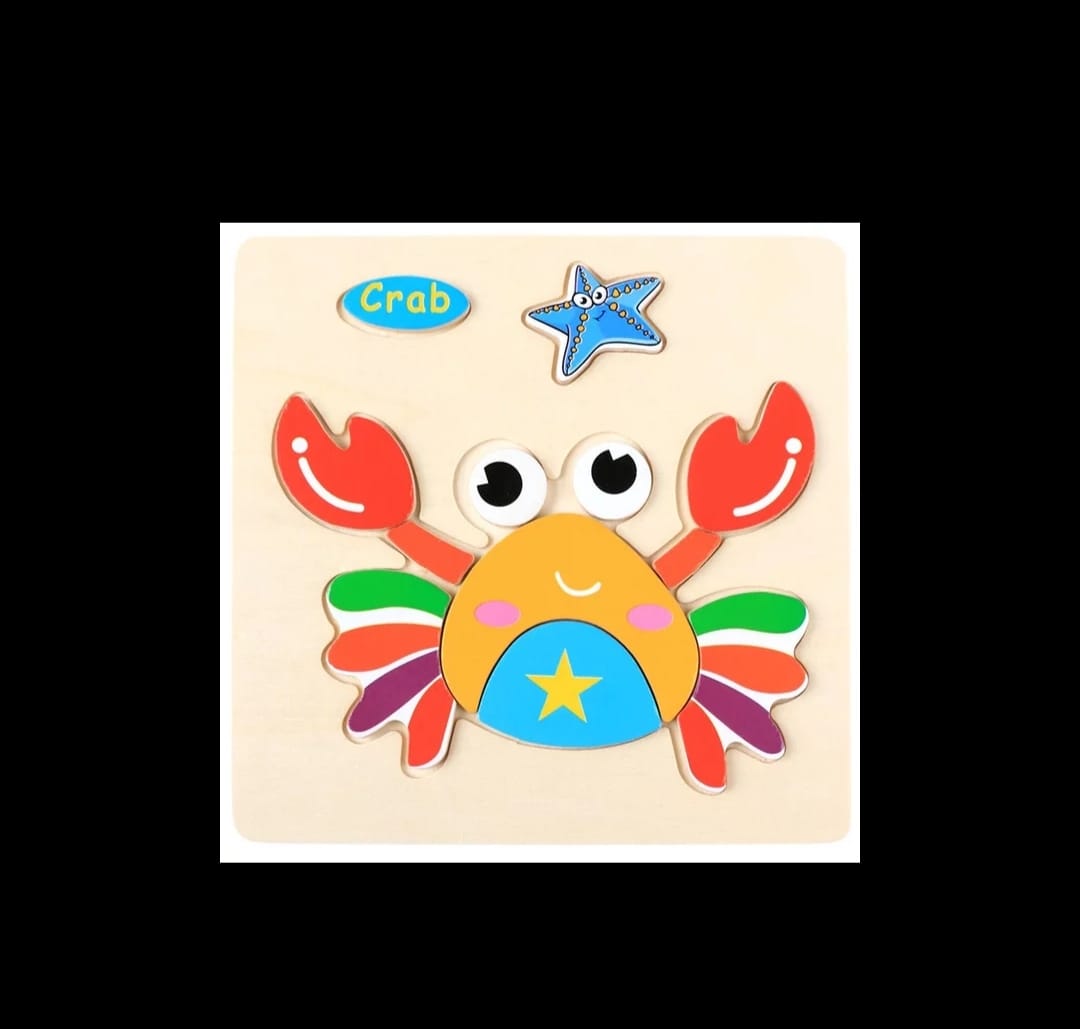 Easy Wooden Puzzle for kids Learning Puzzle for Children