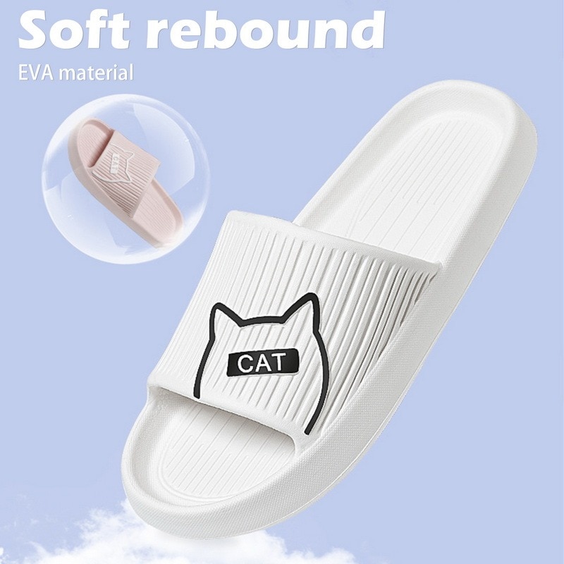 Summer Beach Thick Platform Slipper Sandals Women Eva Slippers Couple Home Flip Flops