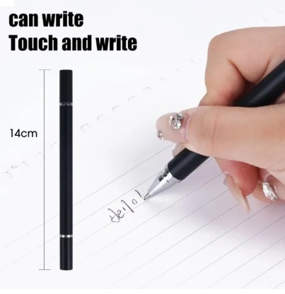2 In 1 Stylish Universal Practical Dual-use Capacitive Tablet Stylus Pen Exquisite Double-headed Silicone Disc Drawing Tablet Phone Capacitor Pen|Best 2In1 Stylus Pen For Mobile Phone Tablet Drawing Pencil Universal Touch Screen Penf or Andrid,all devices