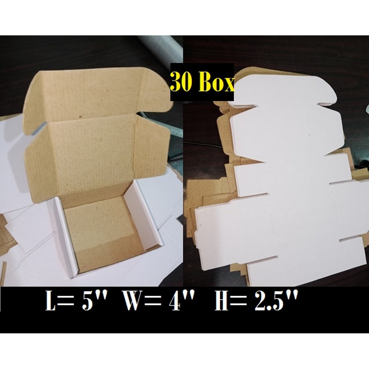Hard Packing Box Pack of 30 Hard Packing Boxes For Courier Products Gift | Daraz.pk