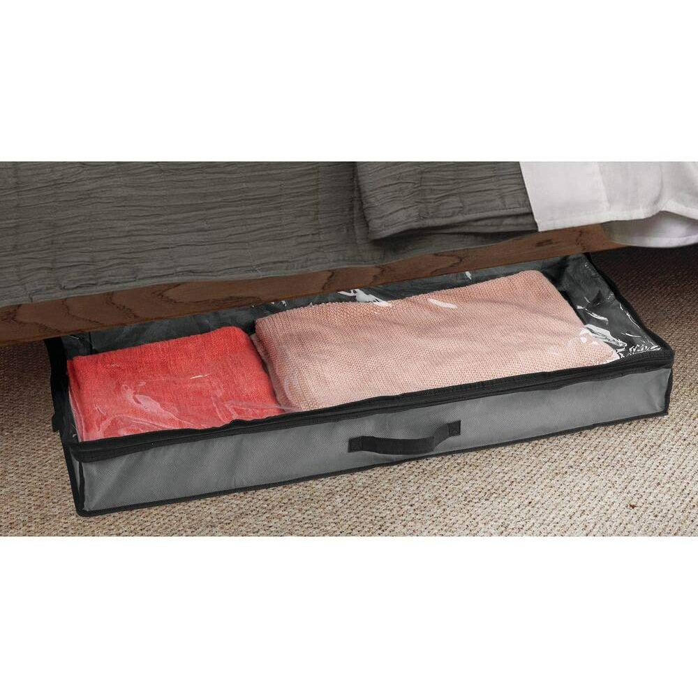 Portable Underbed Large Size Storage Bag Home Storage Organizer Under The Bed Organizer Fits for Kids Men & Women Clothes /Shoes