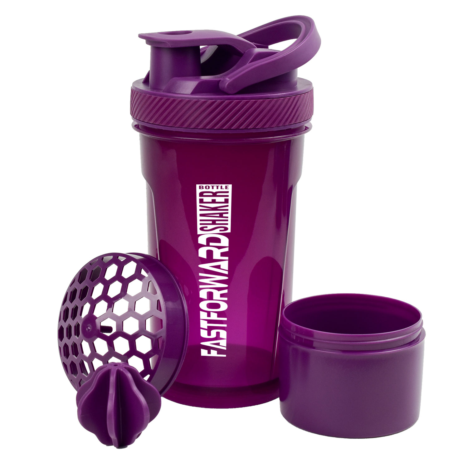 Enhance Your Workouts with Our 24-Ounce (700ml) Protein Shaker Bottle - Ideal for Pre & Post Workout, Includes Innovative Twist & Lock Protein Box Storage