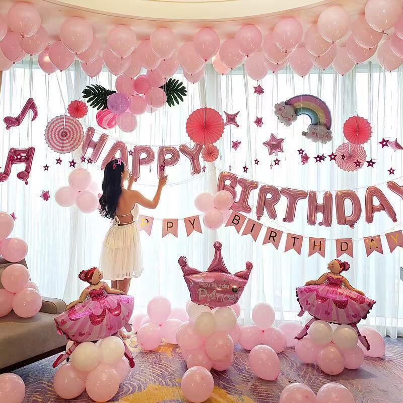 Happy Birthday Balloon Theme Set Full Deal