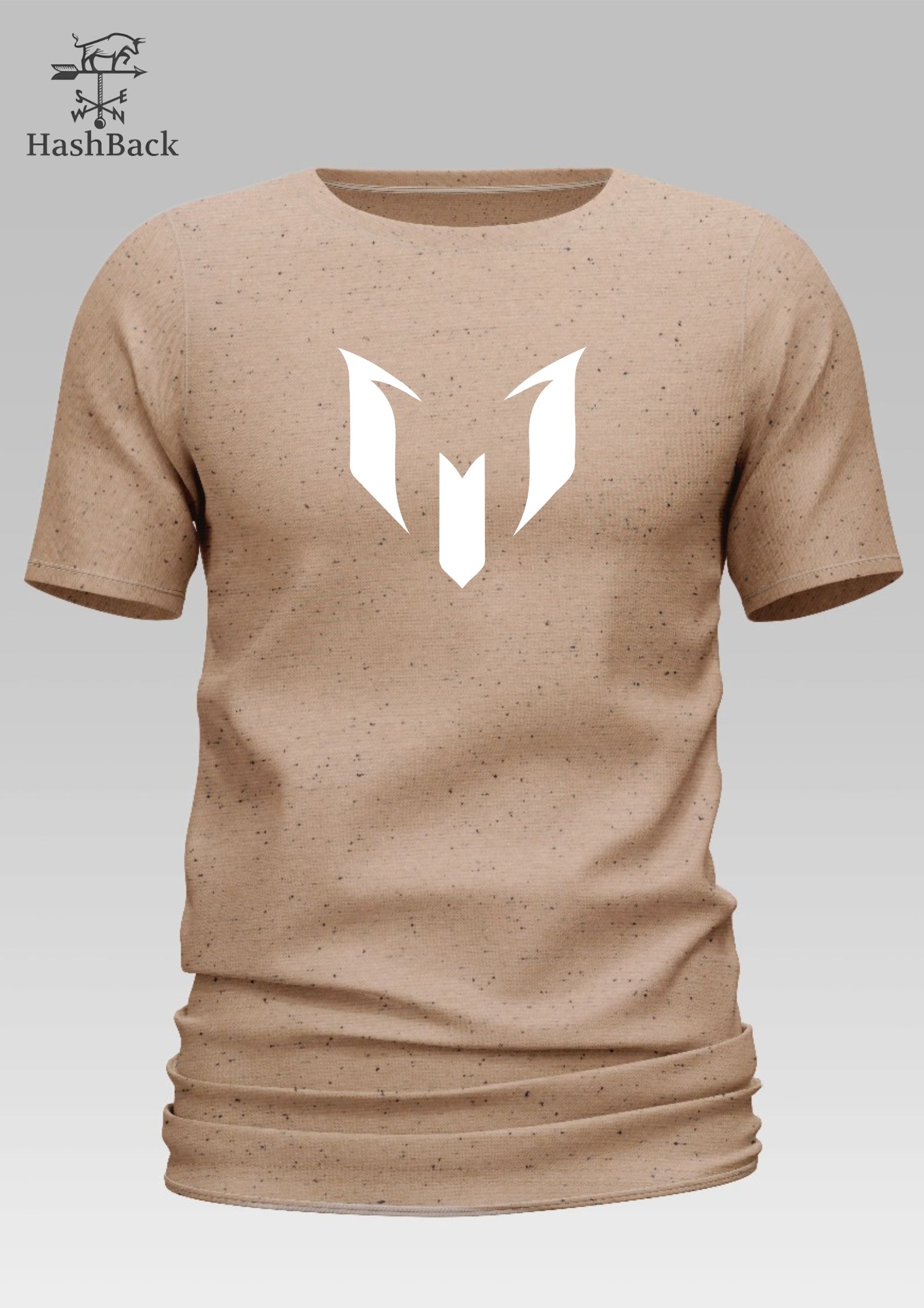 HashBack basic Oversized premium Tshirt For Men Messi Printed
