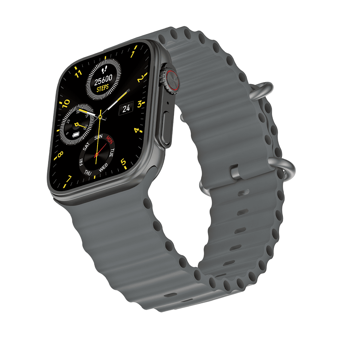 Dany Smartwatch Pulse Pro Amoled Display | Smart Watch For Android and iOS Phones | Bluetooth Calling SmartWatch Heart Rate Sleep Monitoring IP67 Waterproof | Health Fitness Tracker Watch for Men & Women With 1 Year Brand Warranty Authentic Smartwatches